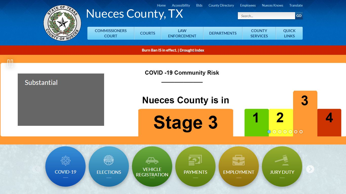 Nueces County, TX | Home